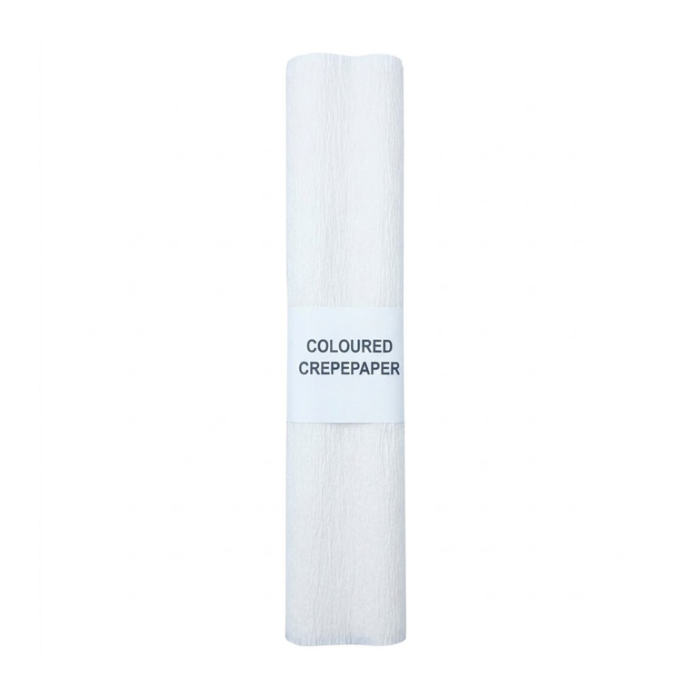 Crepe Paper White 1X10
